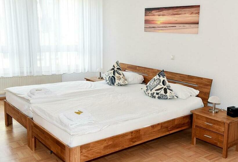 آپارتمان 1 خوابه با بالکن, Residenz Hotel Am Zuckerberg