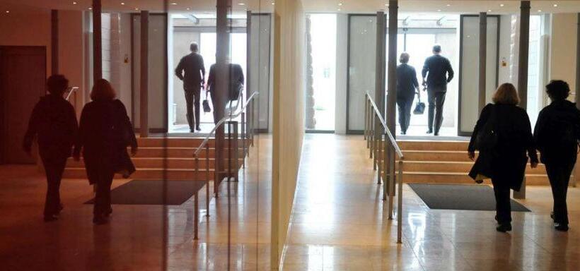 חדר סטנדרט יחיד מותאם לאדם עם מוגבלויות, Evangelische Tagungsstätte Bad Boll