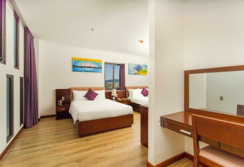 اتاق لوکس خانوادگی, Golden Sun Apartment By New Sky Travel