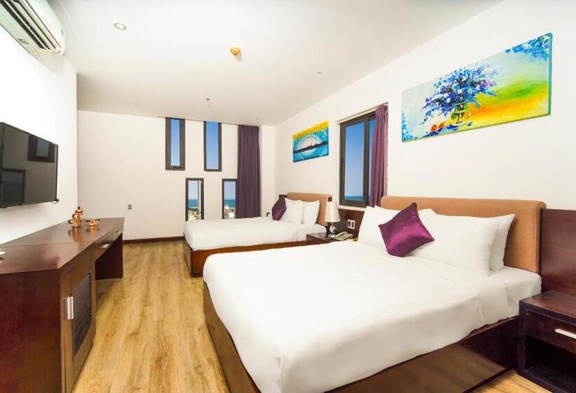 اتاق لوکس خانوادگی, Golden Sun Apartment By New Sky Travel