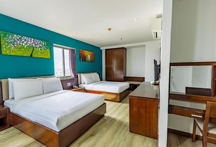 اتاق لوکس خانوادگی, Golden Sun Apartment By New Sky Travel