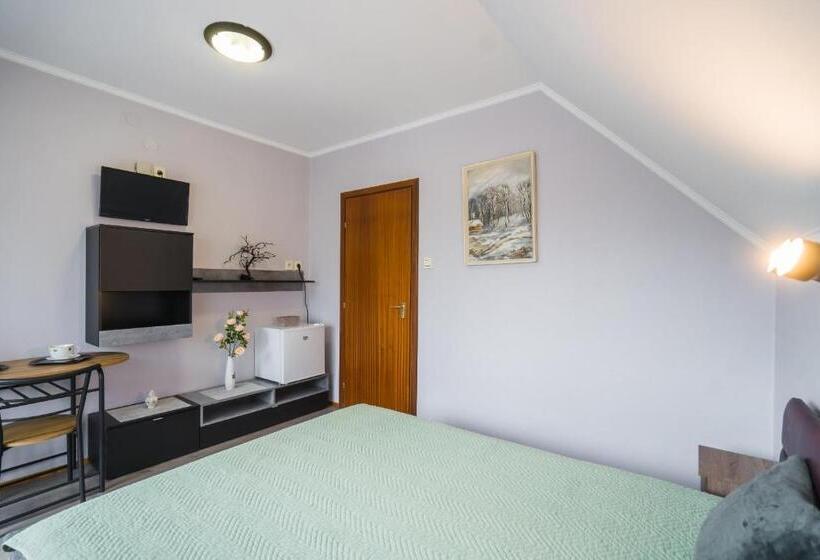 标准间带阳台, Csini Vendégház