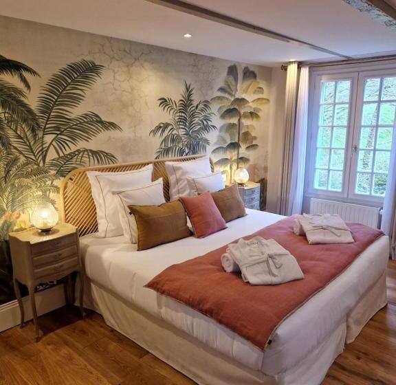 Comfort room with garden view, Au Moulin Saint Nicol   Honfleur