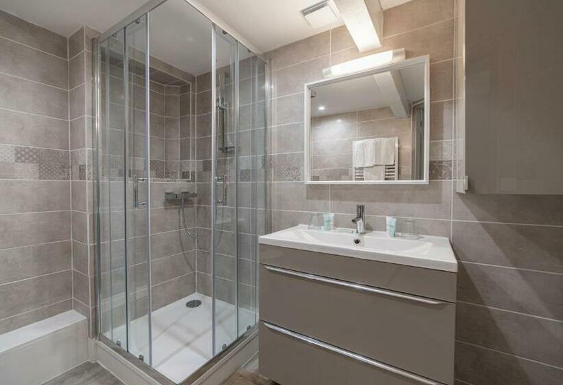 חדר סטנדרט מותאם לאדם עם מוגבלויות, Au Coq Dort Spa