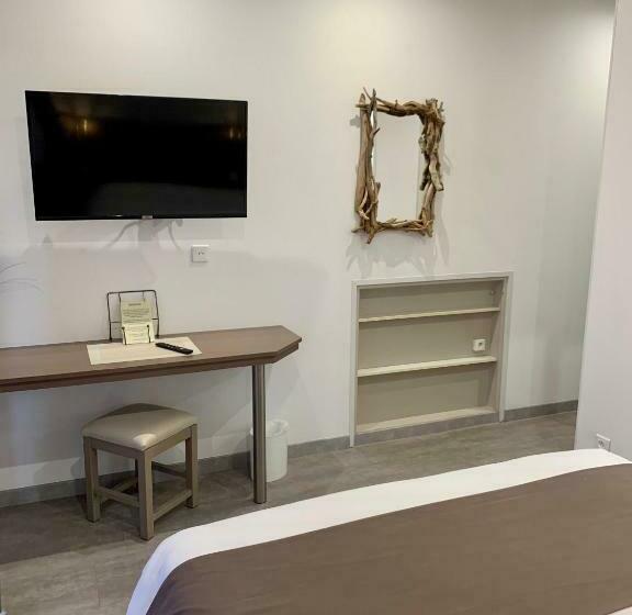 غرفة قياسية مطلّة علي البحر, Hôtel Beau Soleil