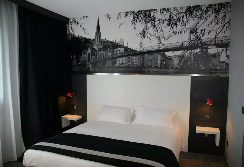 スタンダードルーム, Hôtel Des Lumières Lyon Meyzieu Arena Stadium