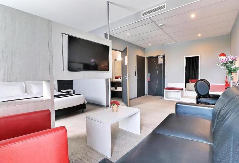 جناح ديلوكس, Hôtel Des Lumières Lyon Meyzieu Arena Stadium