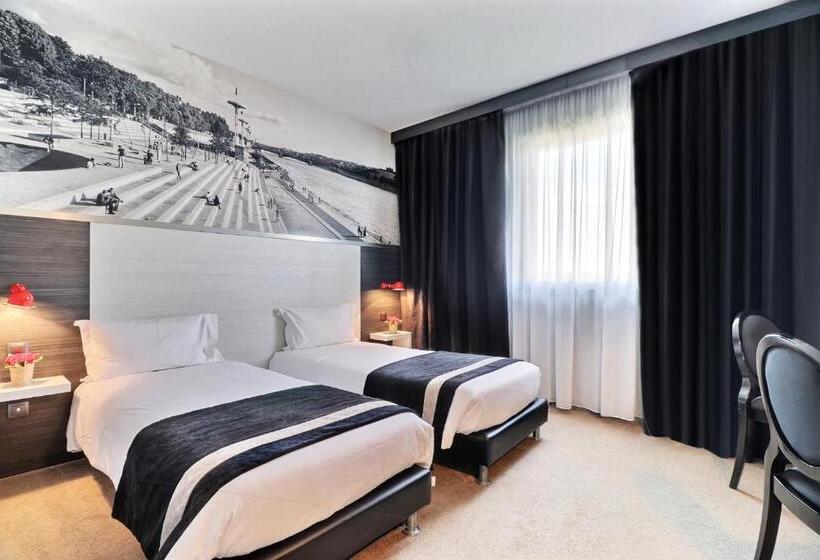 스탠다드 룸 킹사이즈 침대, Hôtel Des Lumières Lyon Meyzieu Arena Stadium