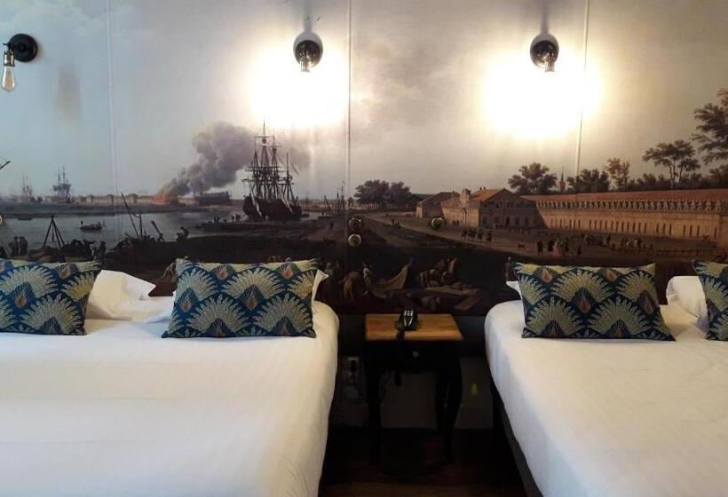 패밀리 룸, Logis Hôtel Lafayette Rochefort France