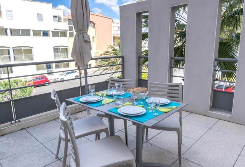 Апартаменты 1 Спальня, Residence Thalacap