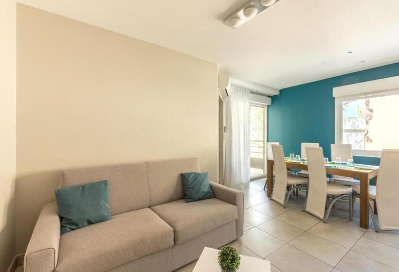 Апартаменты 1 Спальня, Residence Thalacap
