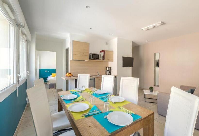 Апартаменты 1 Спальня, Residence Thalacap