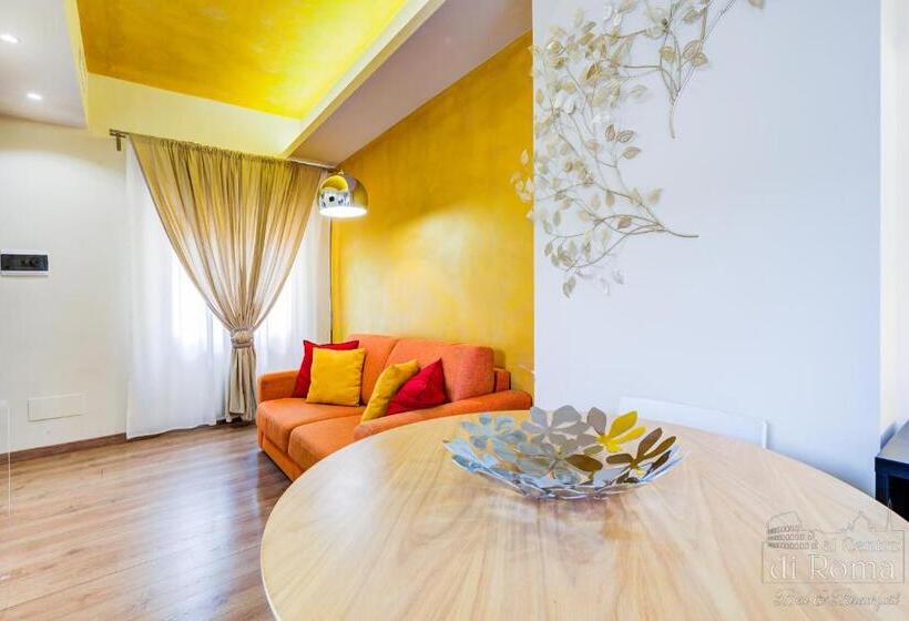 آپارتمان 1 خوابه با تراس, Al Centro Di Roma