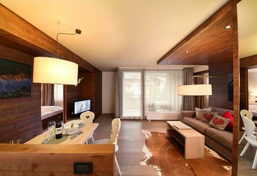 Апартаменты 2 Спальни с Балконом, Ariston Dolomiti Residence