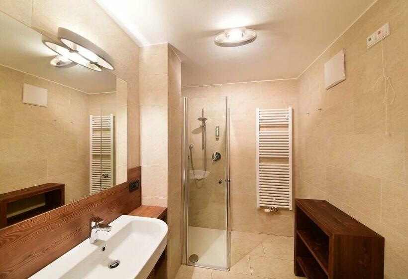 דירת שני חדרים עם מרפת, Ariston Dolomiti Residence