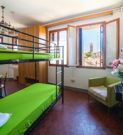 اتاق استاندارد با سرویس بهداشتی مشترک, Ostello Domus Civica