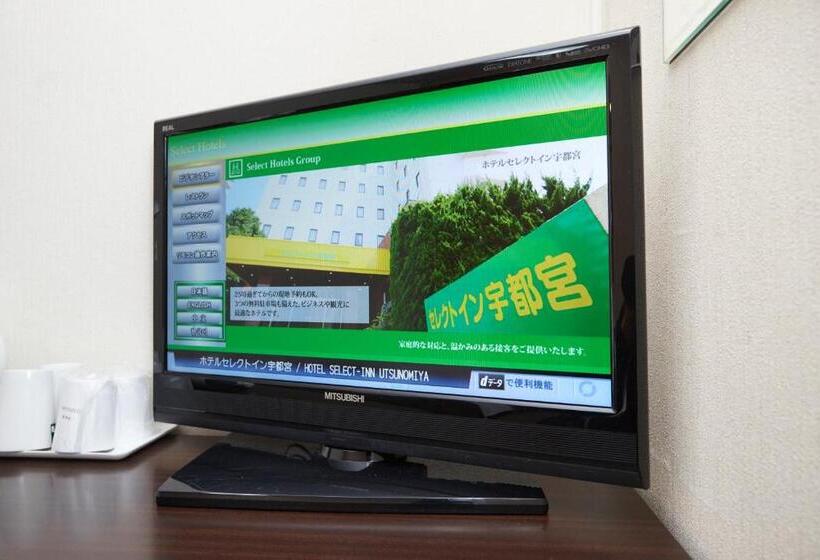 베이직 룸 더블 침대, Select Inn Utsunomiya