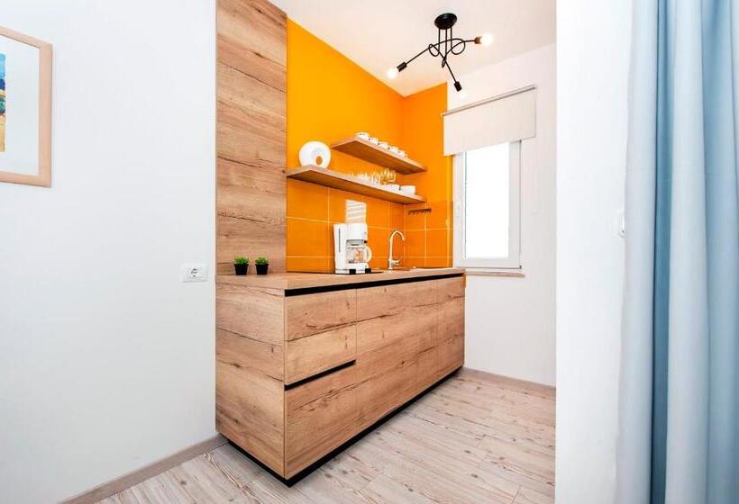 Апартаменты 1 Спальня с Балконом, Villa Marea