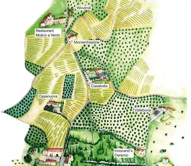 １ベッドルームアパートメント, Agriturismo Fattoria Lavacchio