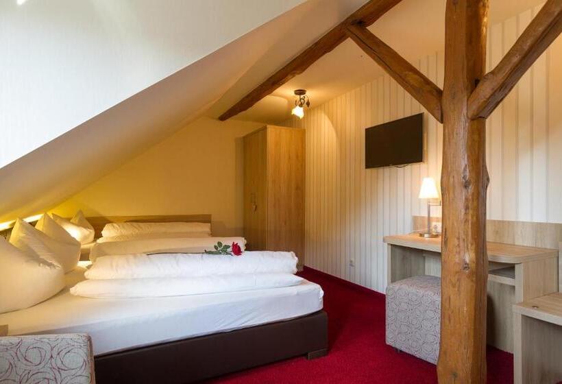 スタンダードトリプルルーム, Landhotel Zur Grünen Kutte