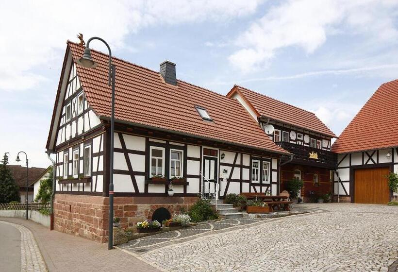 １ベッドルームアパートメント, Landhotel Zur Grünen Kutte