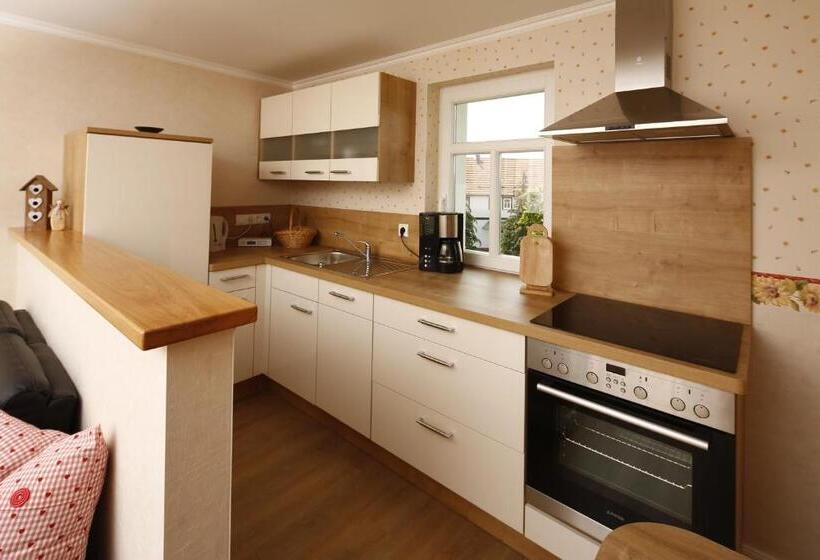 １ベッドルームアパートメント, Landhotel Zur Grünen Kutte