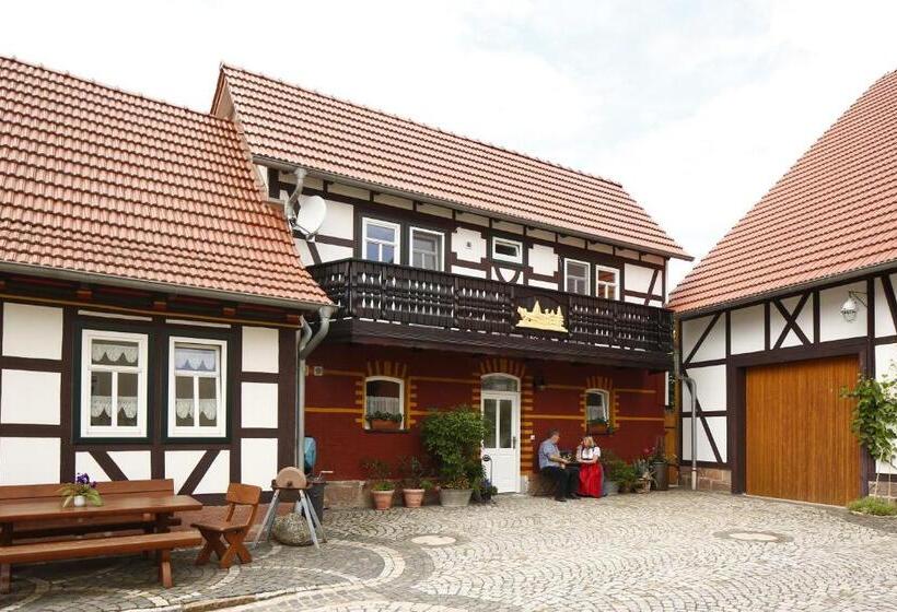 １ベッドルームアパートメント, Landhotel Zur Grünen Kutte