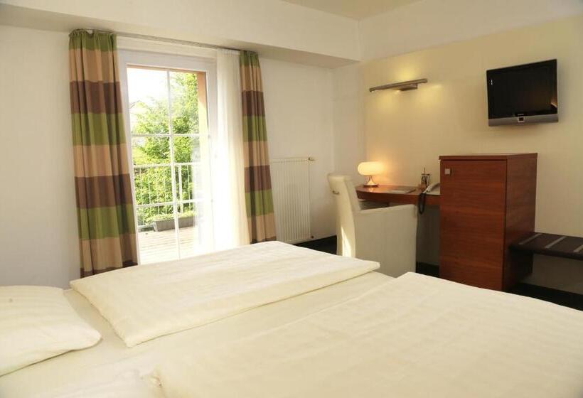 غرفة قياسية مزوَّدة بشُرفة, Landidyll Hotel Klostermühle