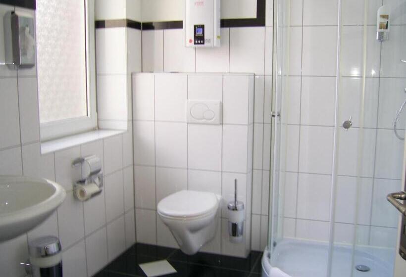 اتاق استاندارد سه نفره, Willy Hotel Frankfurt