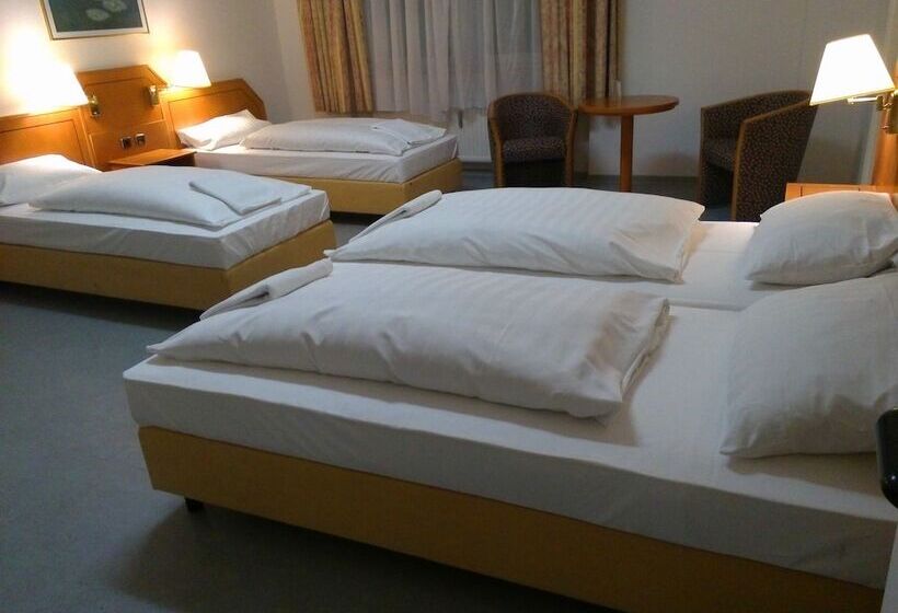 اتاق استاندارد چهار تخته, Willy Hotel Frankfurt