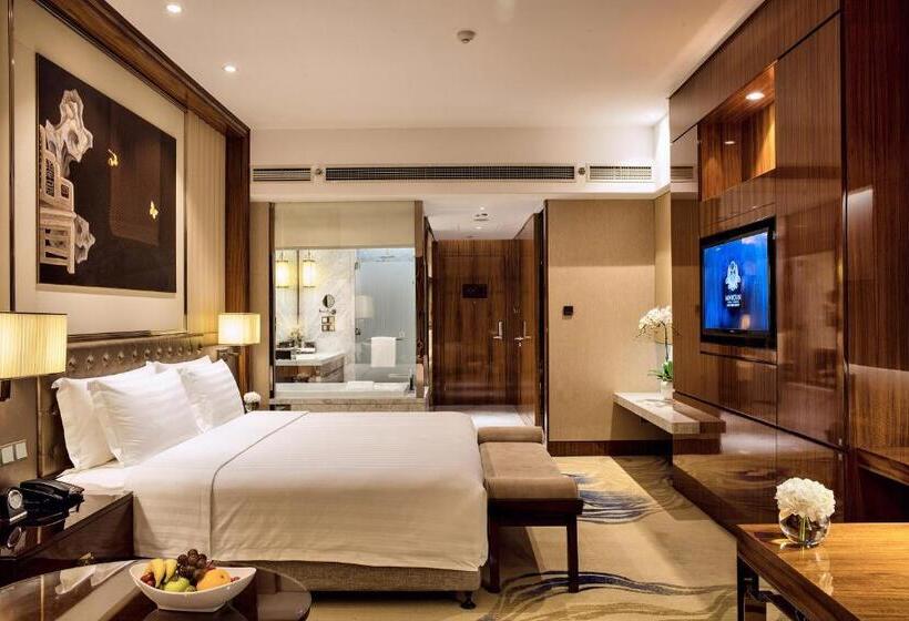 キングサイズベッドのエクゼクティブルーム, Minyoun Chengdu Kehua Hotel – Member Of Preferred Hotels & Resorts