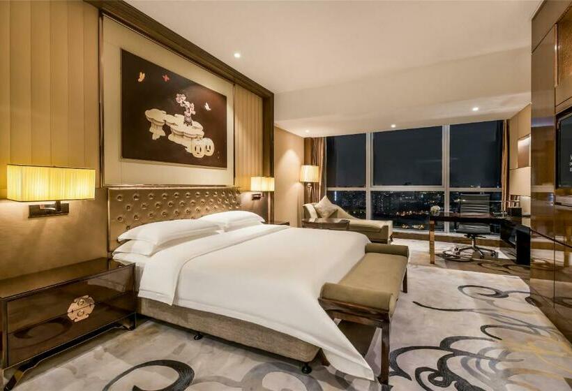 キングサイズベッドのスタンダードルーム, Minyoun Chengdu Kehua Hotel – Member Of Preferred Hotels & Resorts