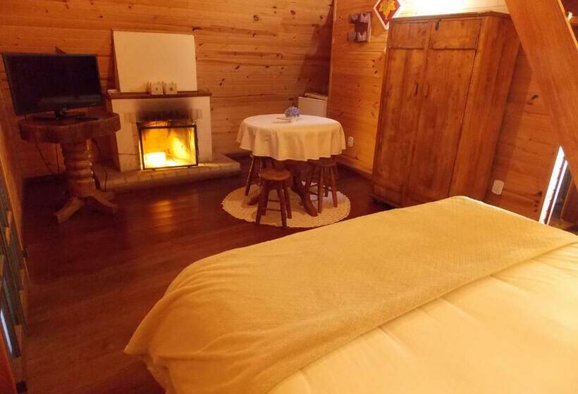 シャレー1寝室, Velinn Hotel Fazenda Fonte Das Hortênsias