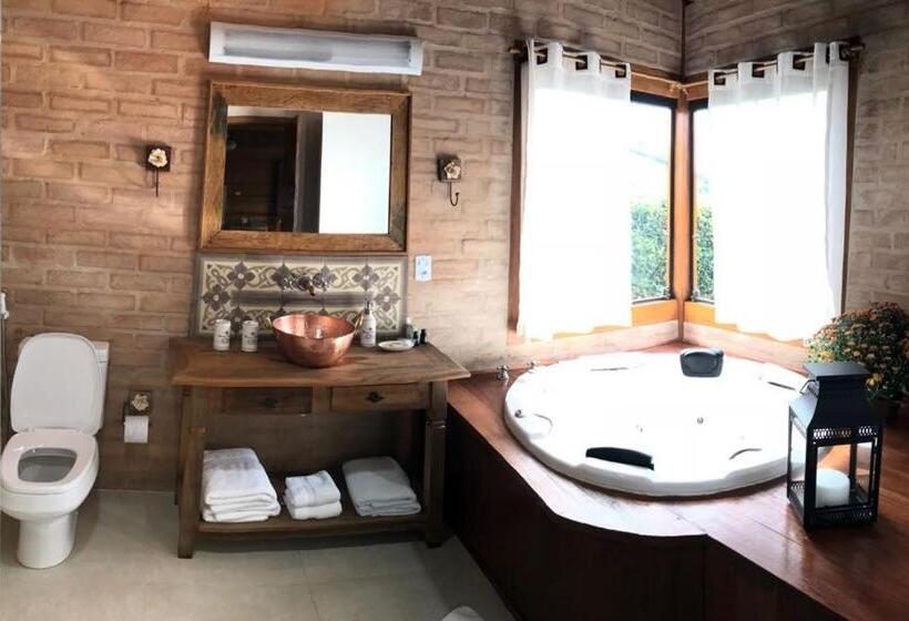 シャレー・スペリアー1寝室, Velinn Hotel Fazenda Fonte Das Hortênsias