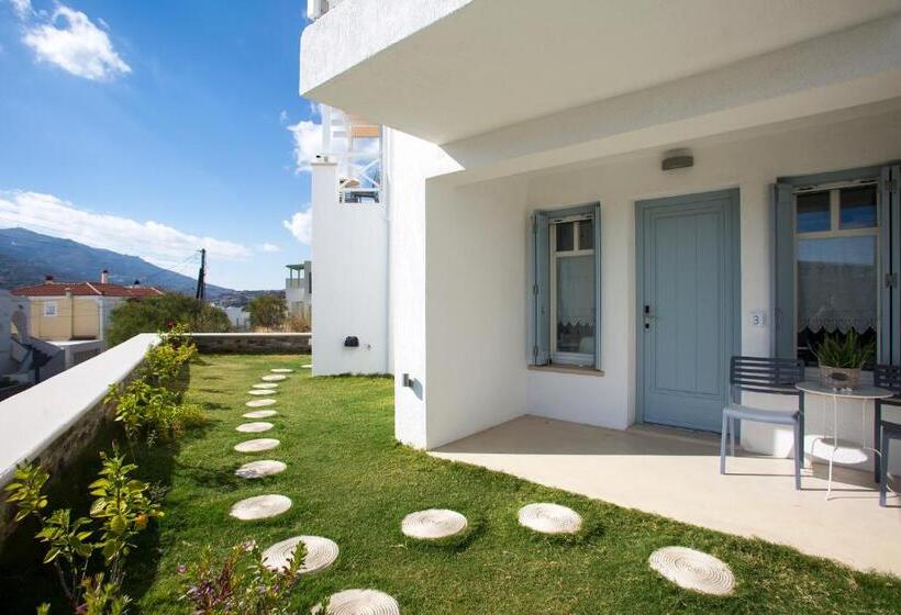 디럭스 룸 가든 전망, Anemomiloi Andros Boutique