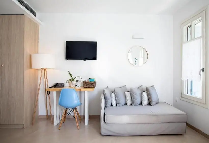 Deluxe-huone Puutarhanäkymä, Anemomiloi Andros Boutique