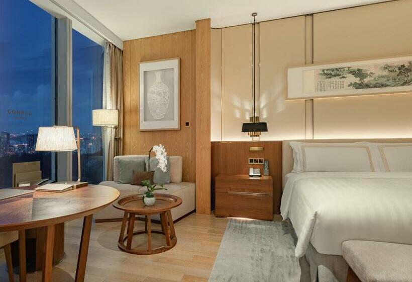 Номер Deluxe Кровать Кинг с Видом, Conrad Xiamen