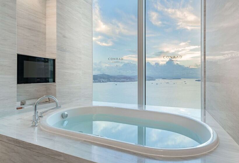 프리미엄 룸 바다 전망, Conrad Xiamen