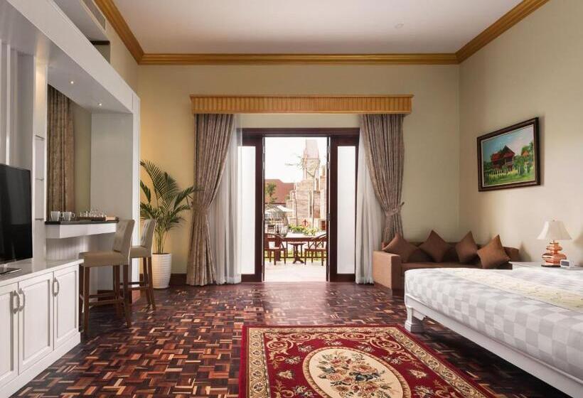 带花园景观和一个卧室的别墅, Sokha Siem Reap Resort & Convention Center