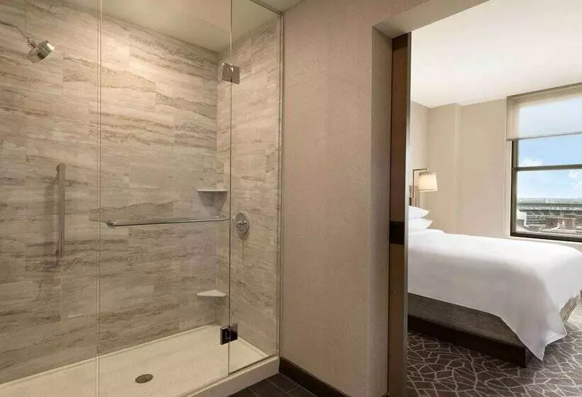ダブルベッドのスタンダードスタジオ, Embassy Suites By Hilton Minneapolis Downtown