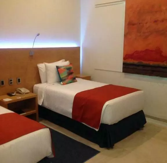 身障者適用スタンダードルーム, Hit Hoteles Aeropuerto Puebla