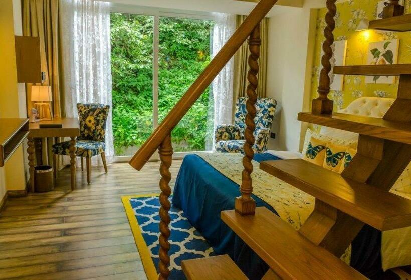 اتاق استاندارد با چشم‌انداز, Mosaic Hotel Mussoorie Mallroad