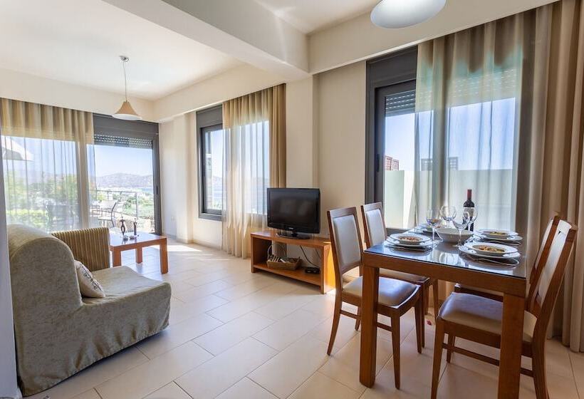 침실 1개 아파트, Elounda Olea Villas And Apartments