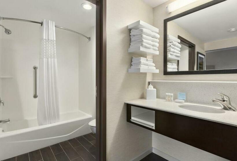 身障者適用キングサイズベッドルーム, Hampton Inn Penn Yan