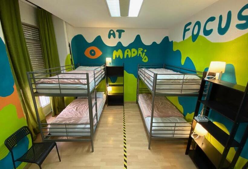 تختخواب در اتاق مشترک, Bed Madrid Hostel By Bossh! Hotels
