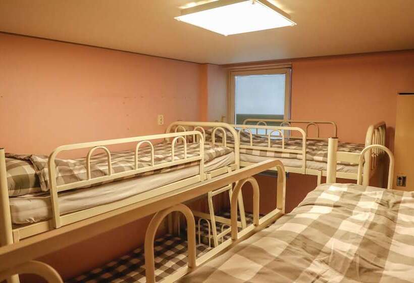 تختخواب در اتاق مشترک, Busan Sukbak Dot Com Guesthouse