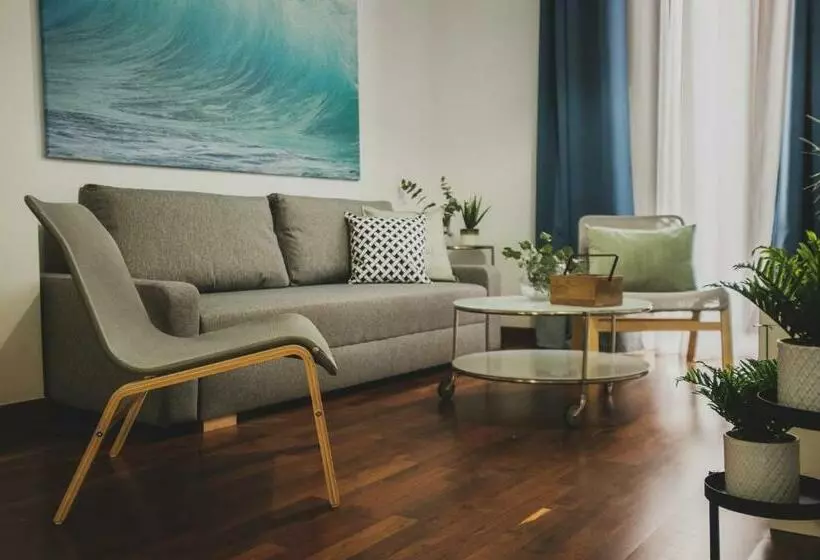 ２ベッドルームアパートメント, Azz Sevilla Torre de La Plata Apartamentos