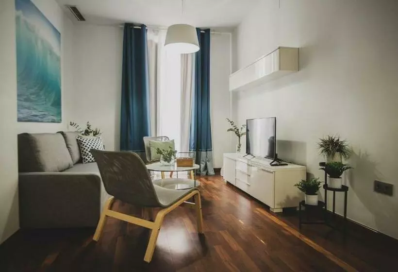 ２ベッドルームアパートメント, Azz Sevilla Torre de La Plata Apartamentos