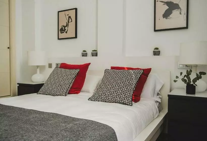 ２ベッドルームアパートメント, Azz Sevilla Torre de La Plata Apartamentos