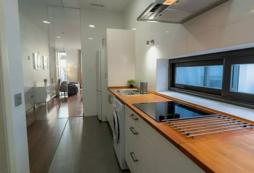 ２ベッドルームアパートメント, Azz Sevilla Torre de La Plata Apartamentos